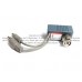 Extensor Balun de Video & Audio c/energía 100 m Cat5e/6 CCTV